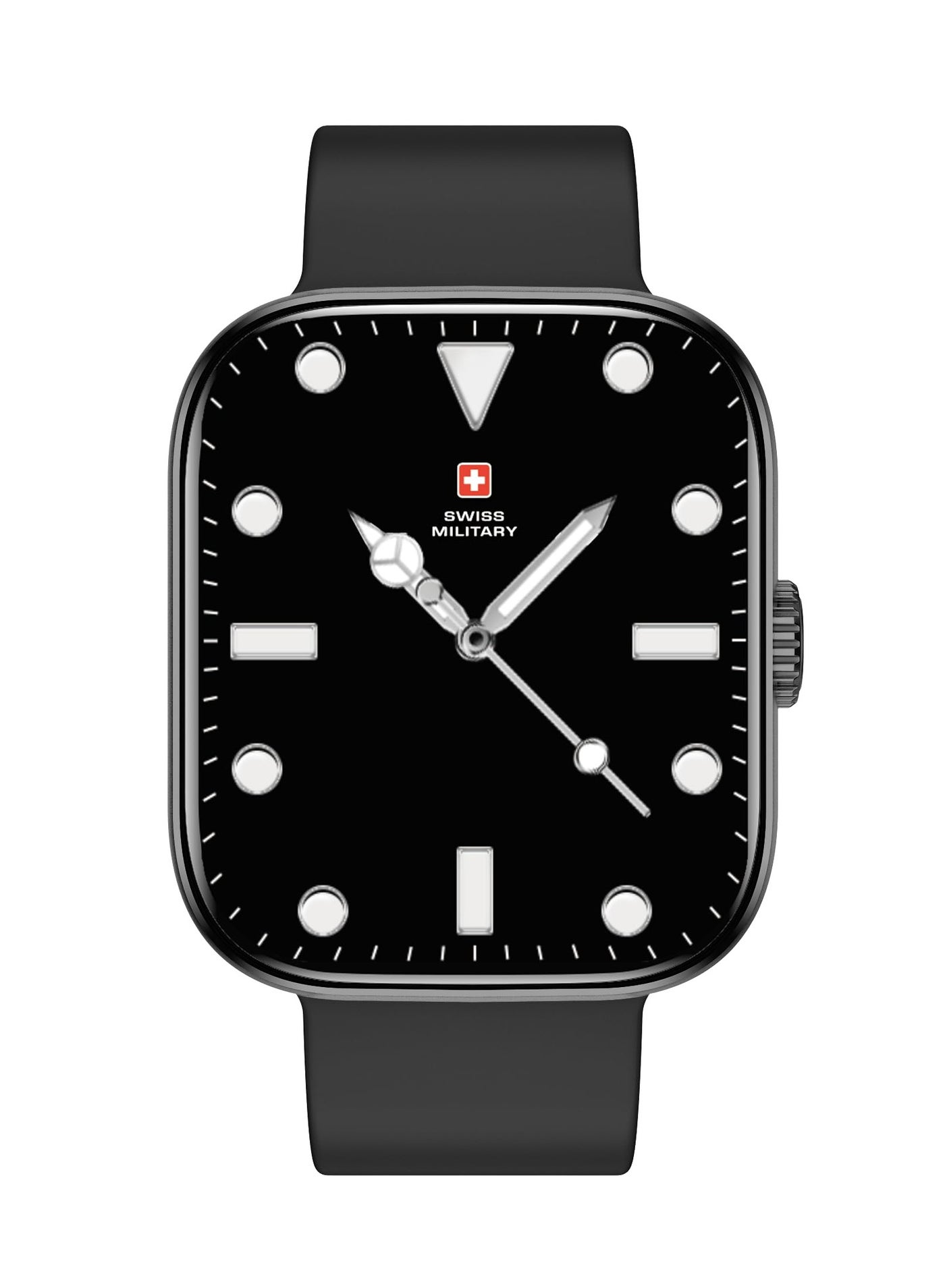 Compare Swiss Military Alps 4 Smartwatch – Black | 1.75 AMOLED, Bluetooth Calling, IP68 Waterproof, Wireless Charging at KSA Price