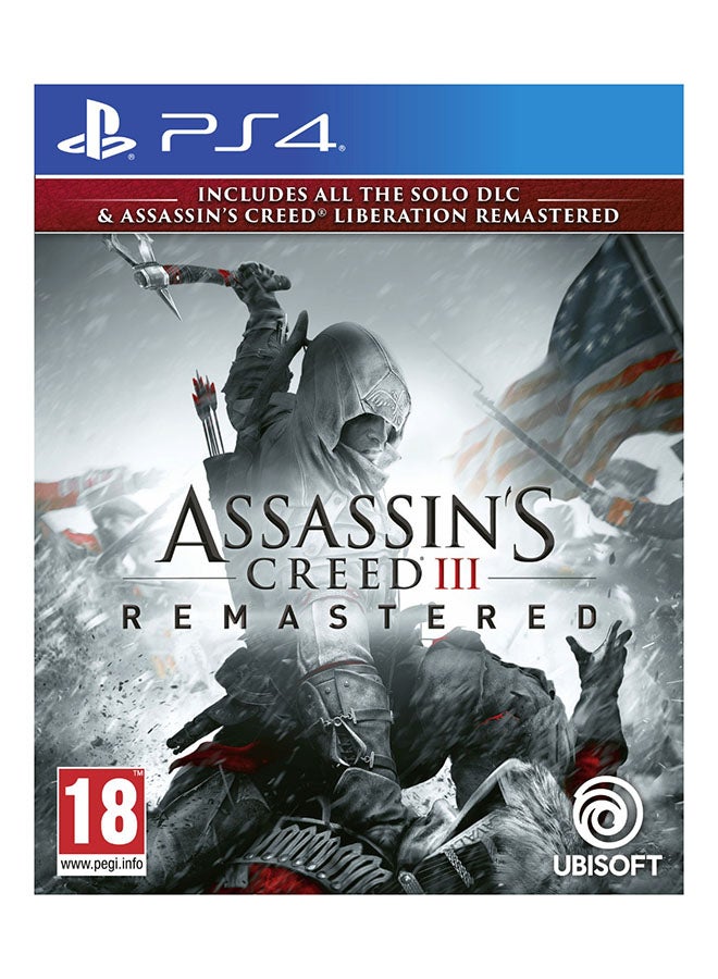 Compare Assassins Creed : III : Remastered Intl Version  playstation_4_ps4 at KSA Price
