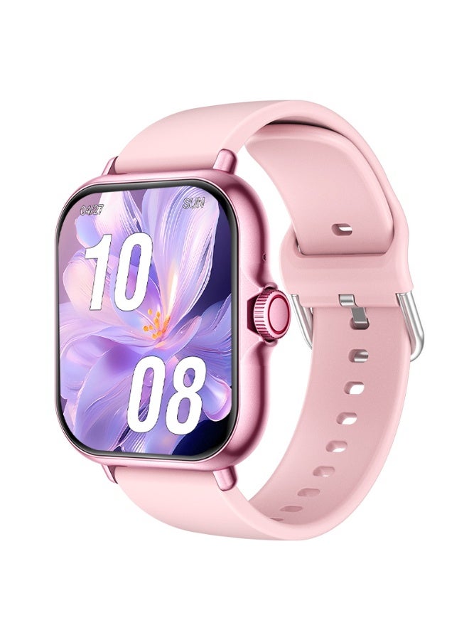 Compare Women Smart Watch Bluetooth Calling, 2.0” HD IPS Display, Heart Rate & Sleep Monitor, Custom Watch Faces, Waterproof Fitness Smartwatch – Pink at KSA Price