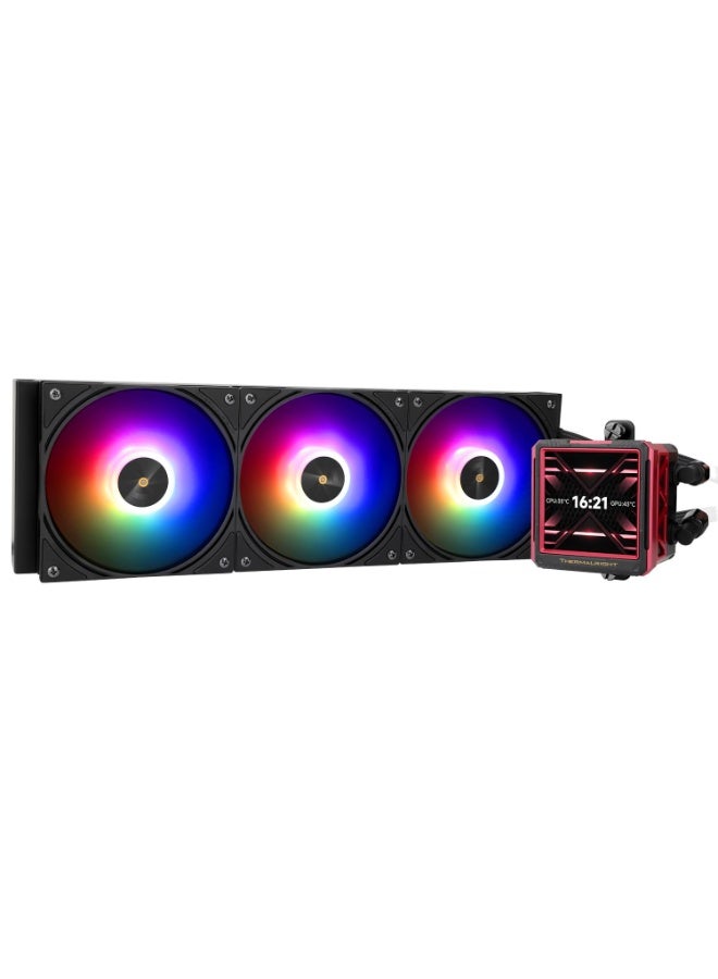 Compare Thermalright FW360 Ultra ARGB Black CPU AIO Cooler,PC 360 Specification Water Cooler System,IPS LCD Screen with 480x480 Resolution,for AM5&Intel LGA17001851,High Performance Pump,2.88 in LCD Screen at KSA Price