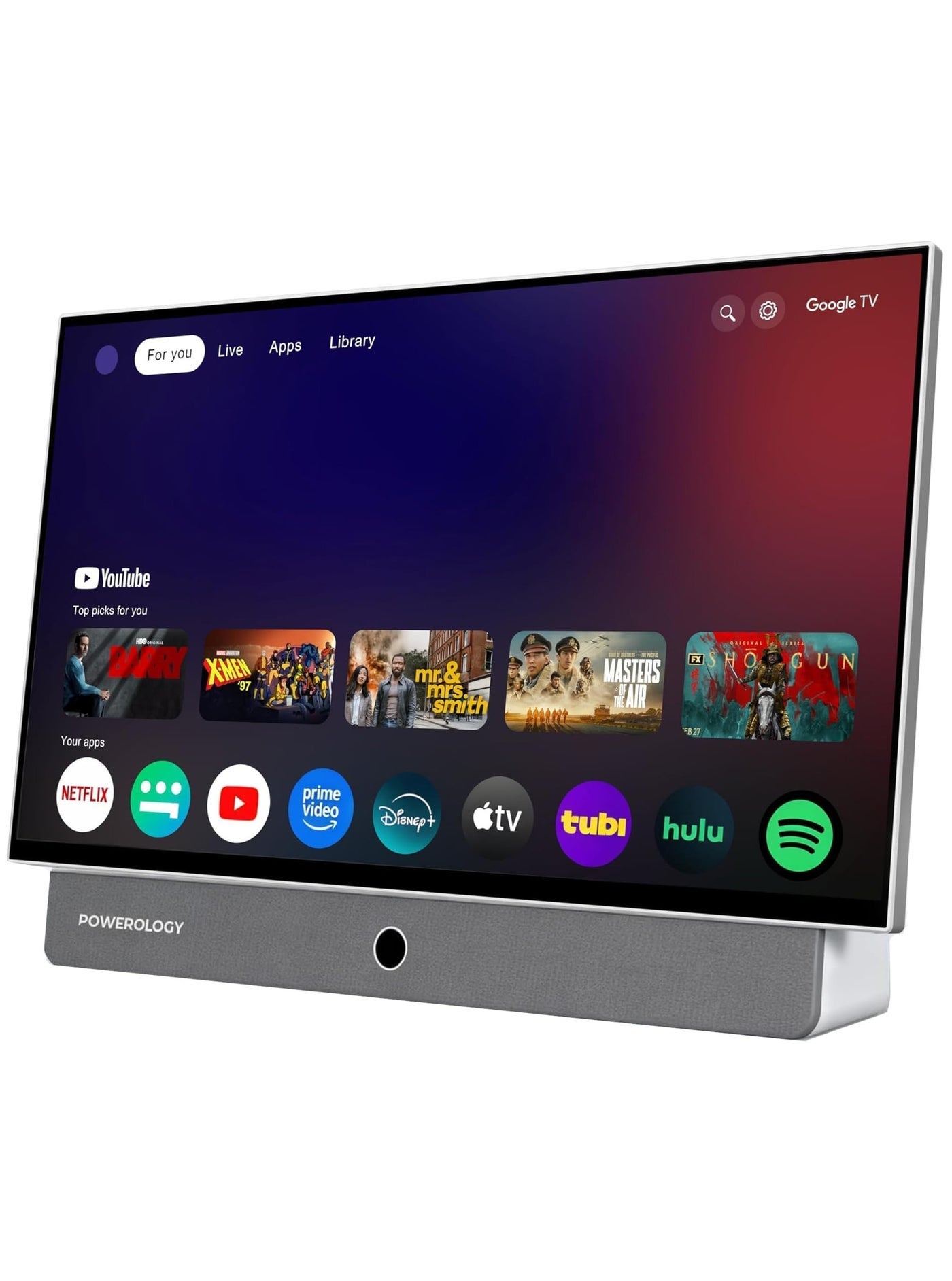 27 Inch Portable Smart TV with 1080p FHD…