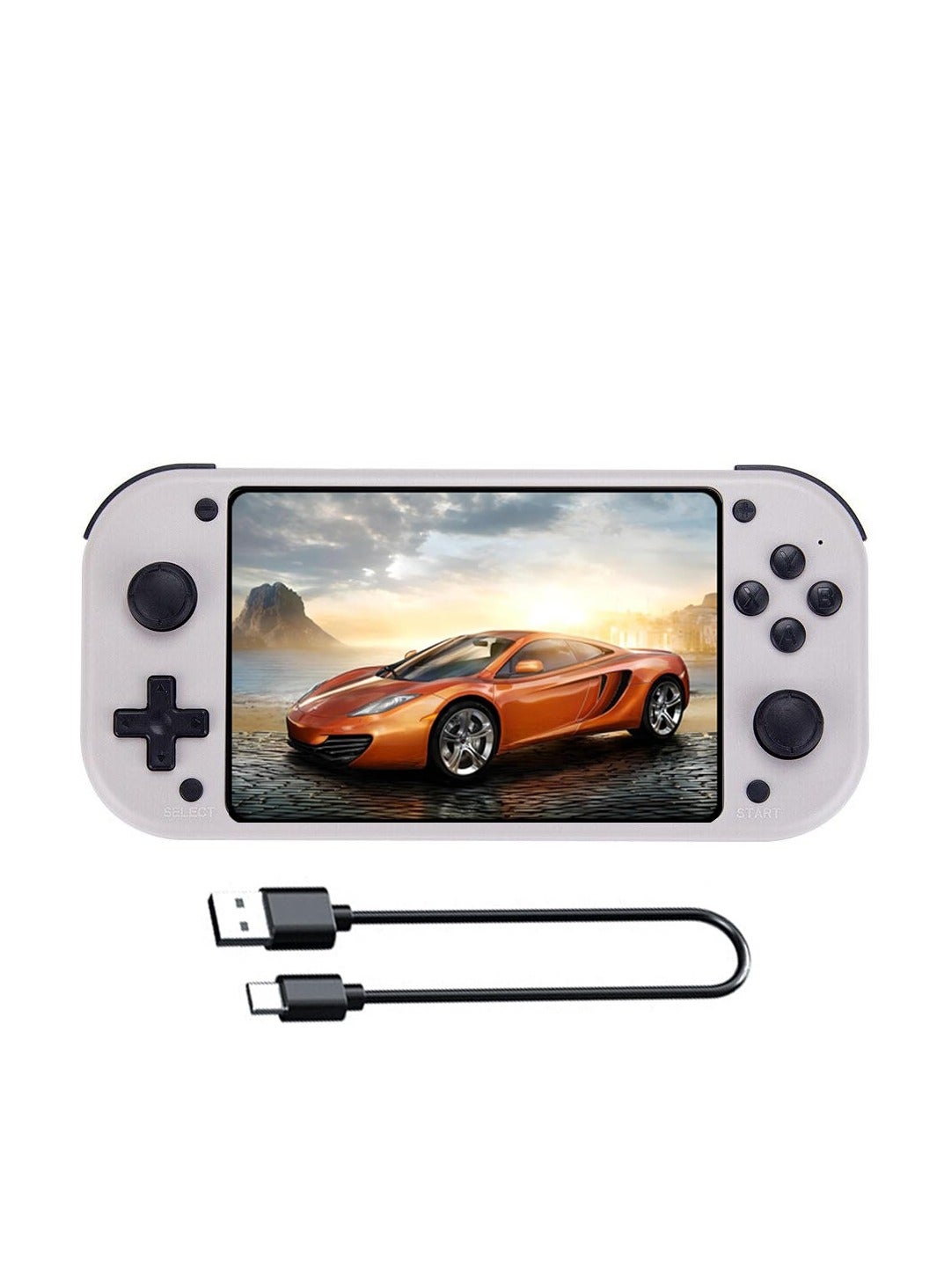 Compare M17 Retro Handheld Game Console, 4.3Inch Screen with a 480×272 resolution Build in 64GB Storage, Support TF Memory Card, Video Game Consoles at KSA Price
