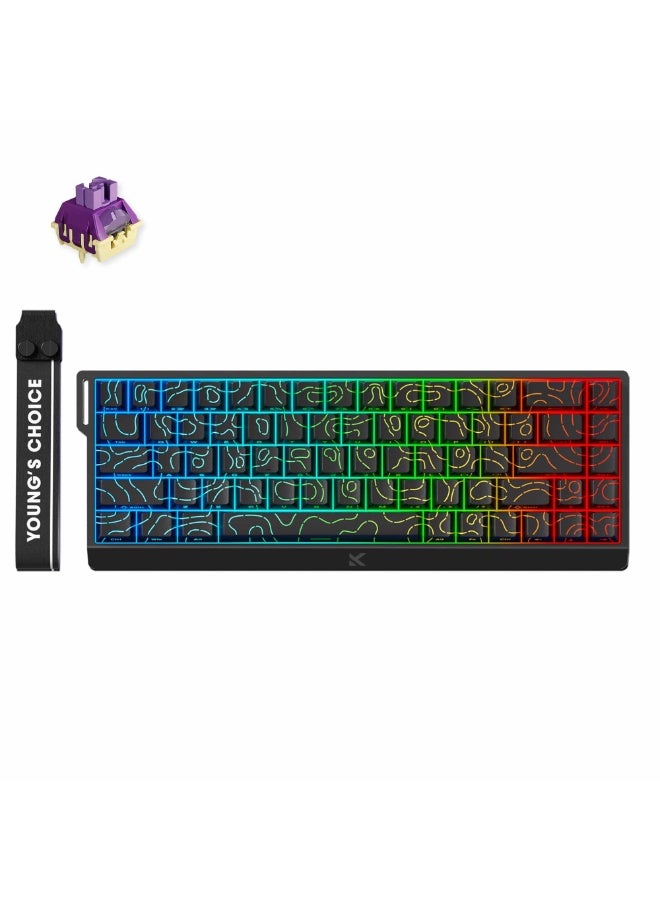 Compare Ace 68 65% Hall Effect Magnetic Gaming Keyboard – TTC Dragon Lord Magnetic Switch, HotSwappable, 8K Polling, Adjustable Actuation, RGB Backlit, Wired USBC, Black Topographic |  MCAce6833 at KSA Price