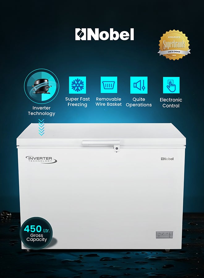 450L Gross / 308L Net Inverter Chest Freezer…
