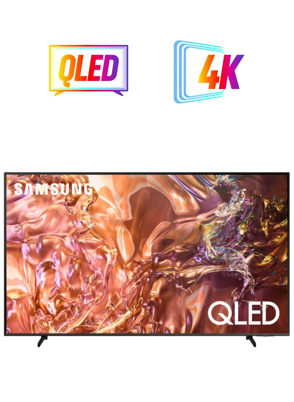 Compare 75 Inch QLED 4K Upscaling Smart TV | Big TV | QE1D Series | 100% Color Volume with Quantum Dot | 50HZ | Tizen OS | Quantum HDR | Model 2024 | QA75QE1DAUXSA Black at KSA Price