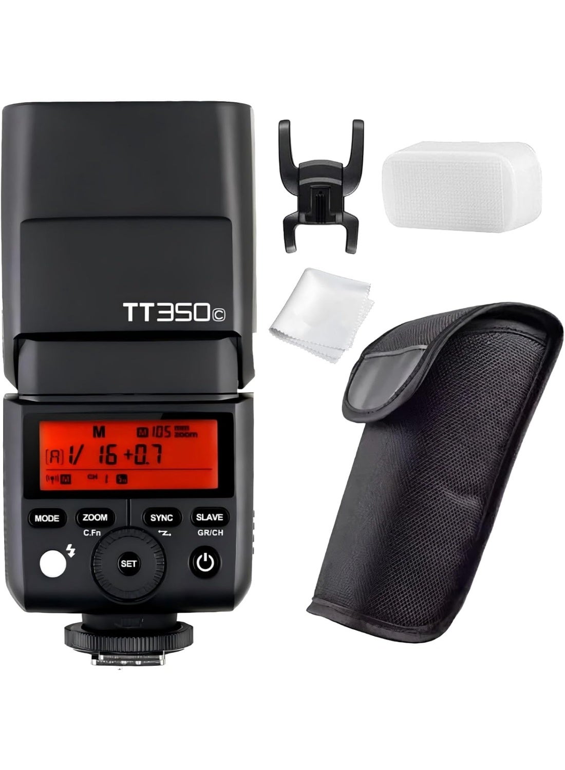 Compare Godox TT350C Speedlight for Canon – Compact TTL HSS Flash with Wireless X System, Black at KSA Price