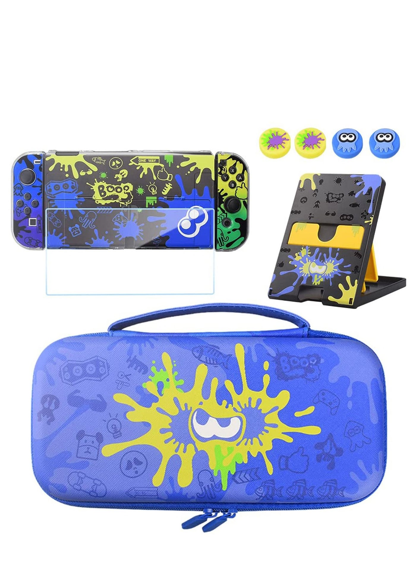 Switch Case Compatible with Nintendo OLED, Oled Cover…