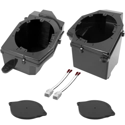 Compare STINGER Jeep Wrangler JL 201823 Jeep Gladiator JT 202023 Front 6.5 Speaker Pod Adapters with Tweeter Adapters, Set of Two Front Speakers at KSA Price