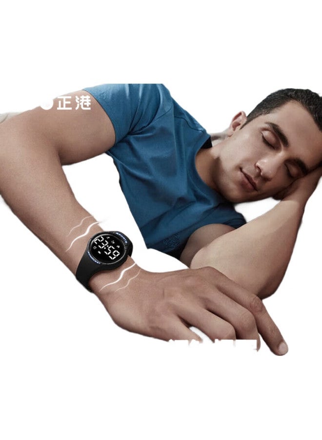 Men'S Student Digital Watch, Vibrating Alarm Clock,…
