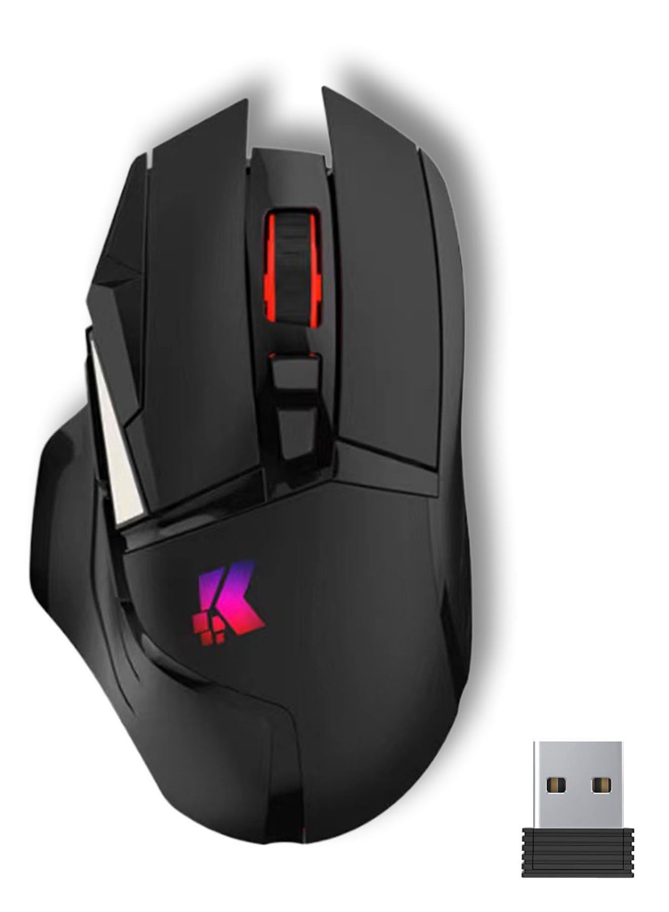 GK502 Gaming Mouse Up to 10000 DPI,Rechargeable…