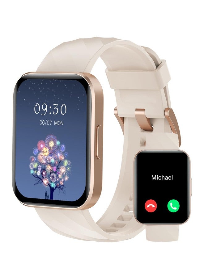 RUIMEN Smart Watches for Women Men (Answer/Make…