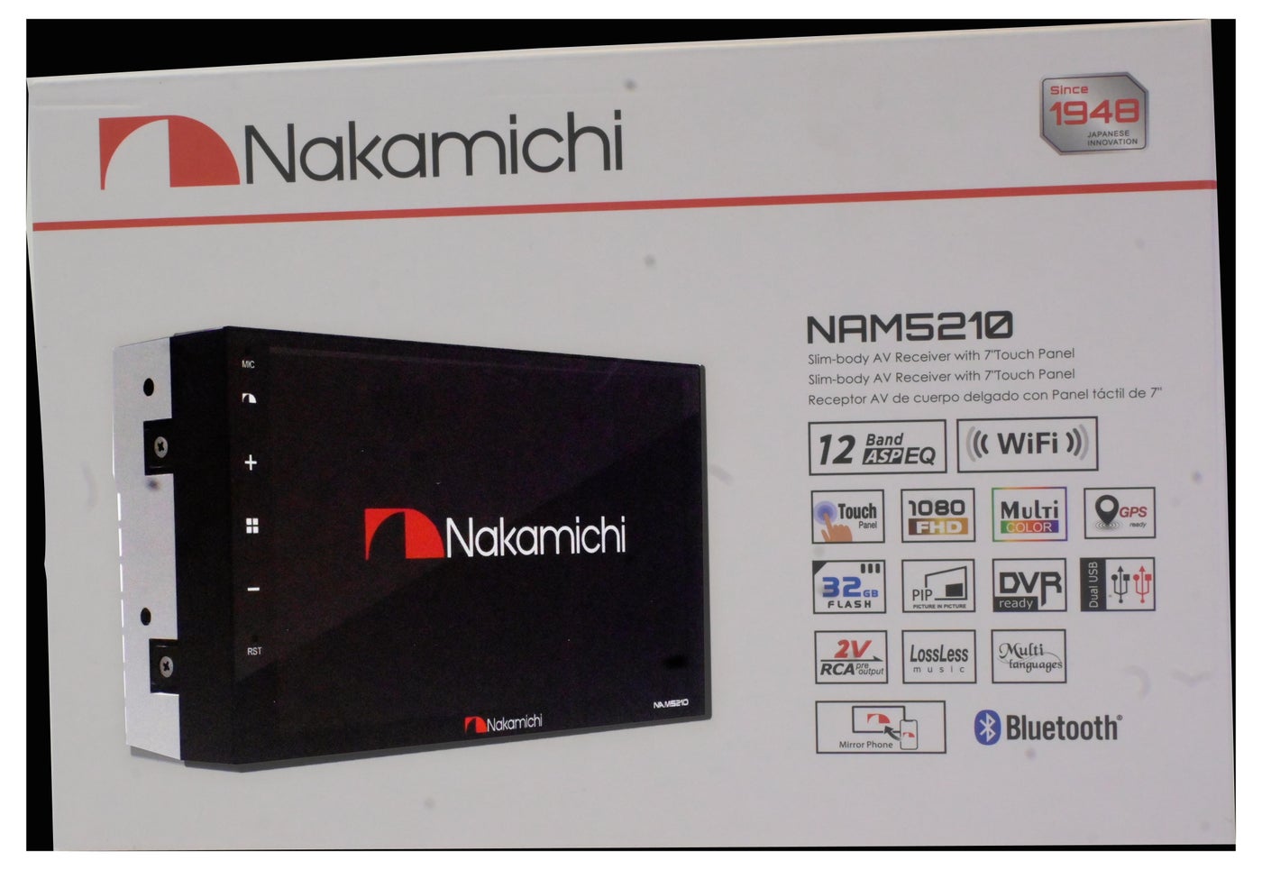 Nakamichi NAM5210 | Android 9.0 Car Stereo…