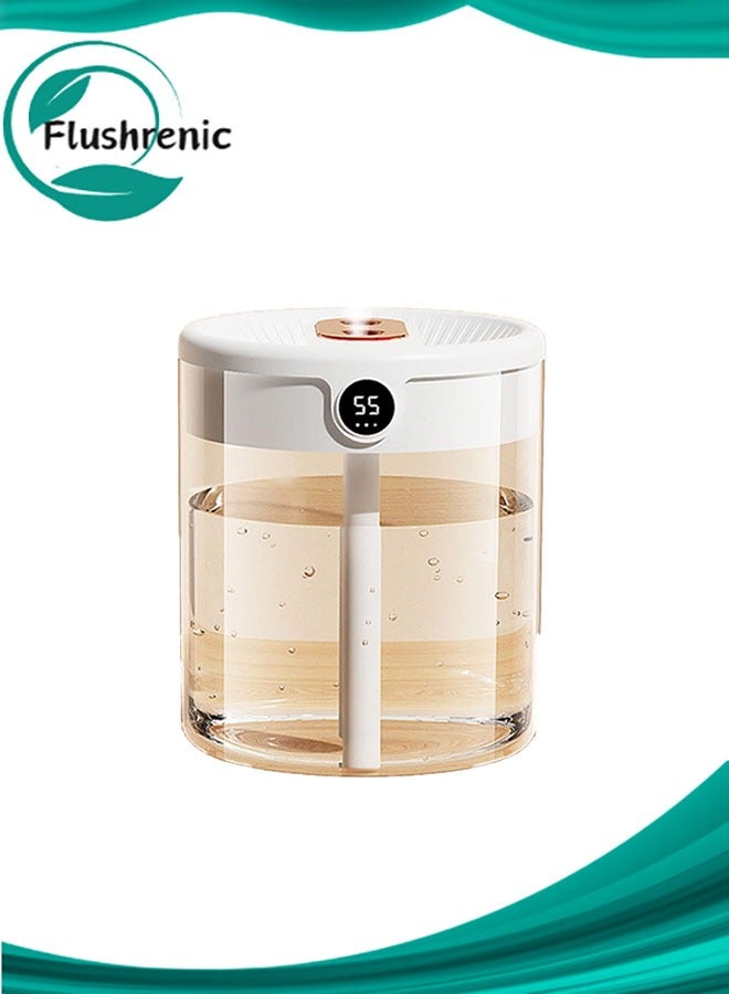 Compare 2L Air Humidifier with humidity display, Cool Mist Humidifier with 3 adjustment modes, Night Light Function, lasts 20hs at KSA Price