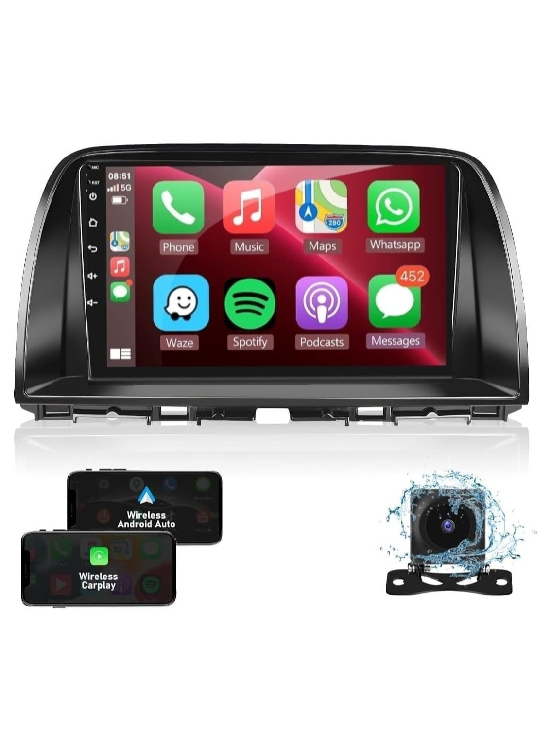Android Car Stereo for Ford Mazda CX-5 2012…