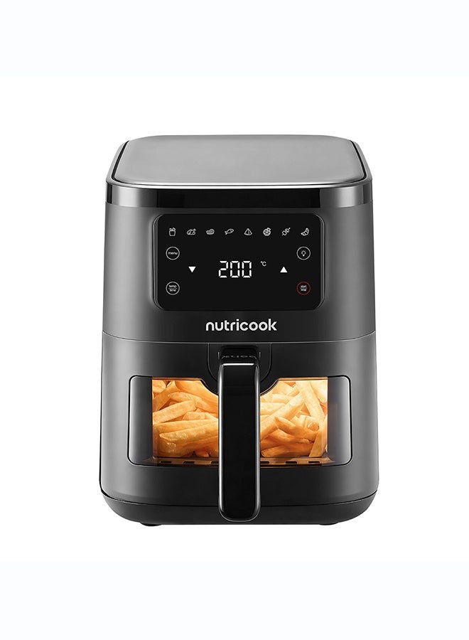 Compare Air Fryer Slim 6L 1KG Capacity, Extra Large Basket, SpaceSaving Slim Design, Air Fry, Bake & Reheat, 8 Cooking Programs, Clear Window & Light, NCAFS150V, Black, 2000W, 2Year Warranty 6 L 2000 W AFS150V black at KSA Price