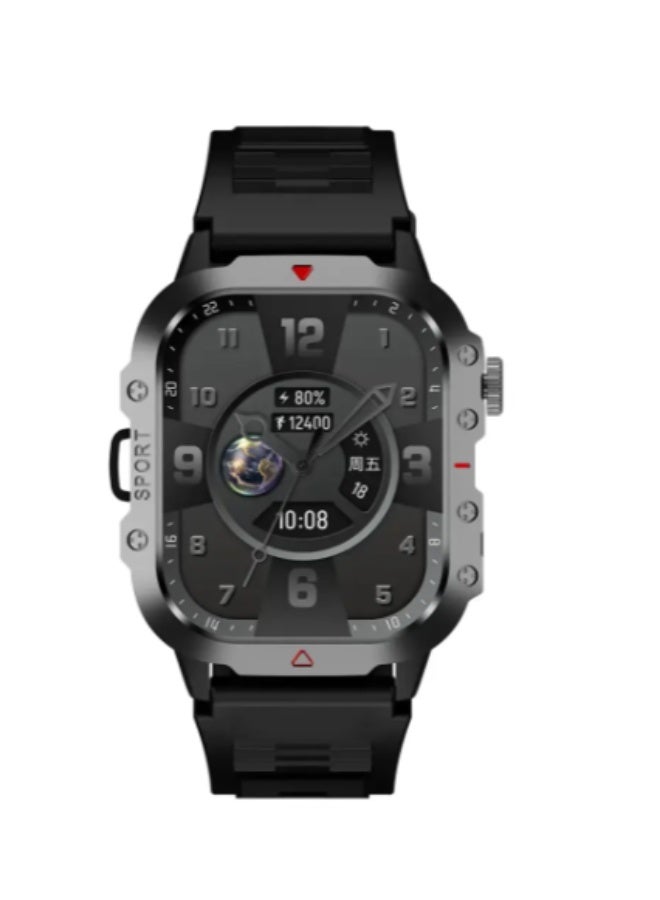 Green Lion Gravix Smart Watch - Black