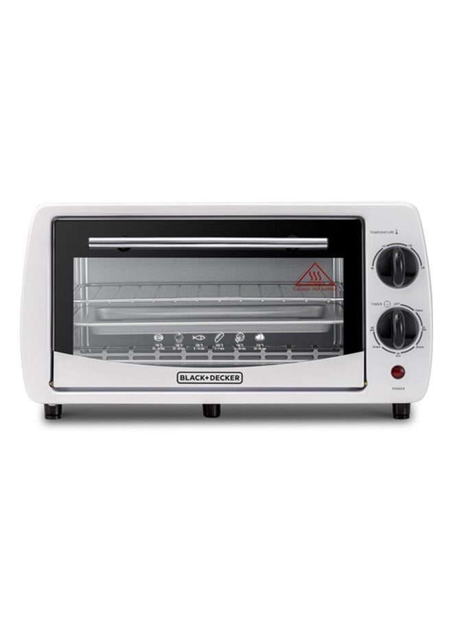 Compare Electric Oven Multifunction With Double Glass For ToastingBakingBroiling 9 L 800 W TRO9DGB5 White at KSA Price