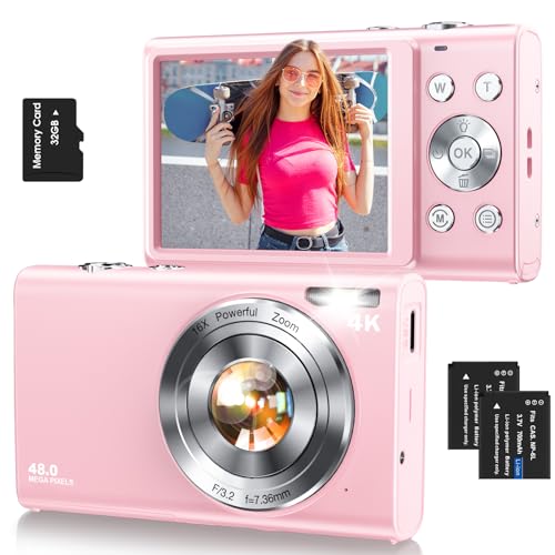 Digital CameraAutofocus 4K Vlogging Camera for…