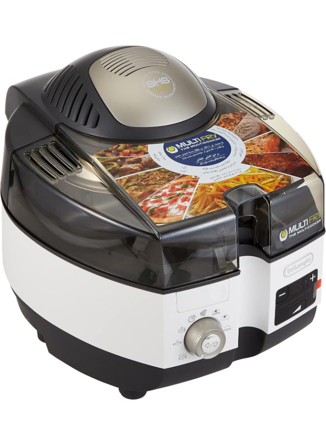 Compare Air Fryer, Multi Fry and Multi Cooker, No Oil Frying, Grilling, Broiling, Roasting, Cooking, Baking and Toasting, Extra Chef Plus 1.7 kg 2200 W FH1396 Black at KSA Price
