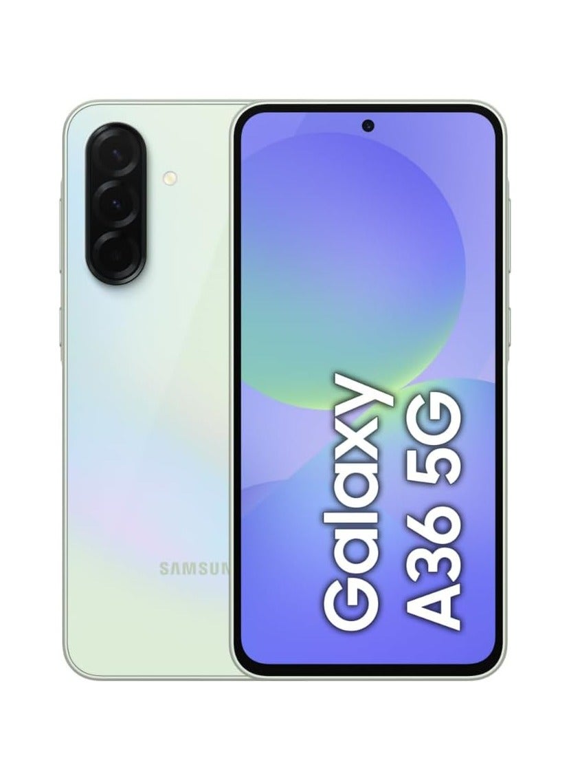 Compare Galaxy A36 5g Awesome Lime 12gb 256gb Awesome Intelligence Ai Smartphone Circle Search My Filter Object Eraser 4nm Snapdragon Processor Flagship Grade Selfie Camerae at KSA Price
