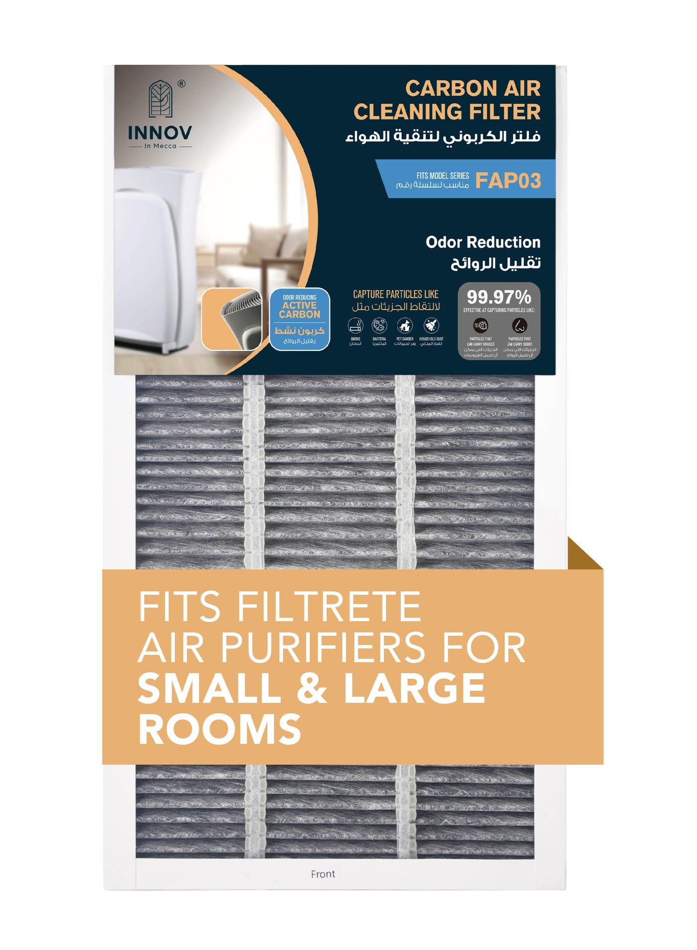 Air Purifier Filter Replacement. True HEPA Premium…