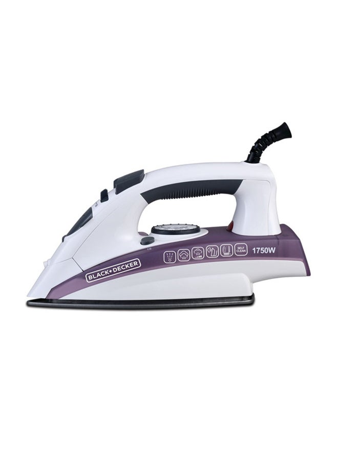Steam Iron - Ceramic Coated Soleplate with Anti…