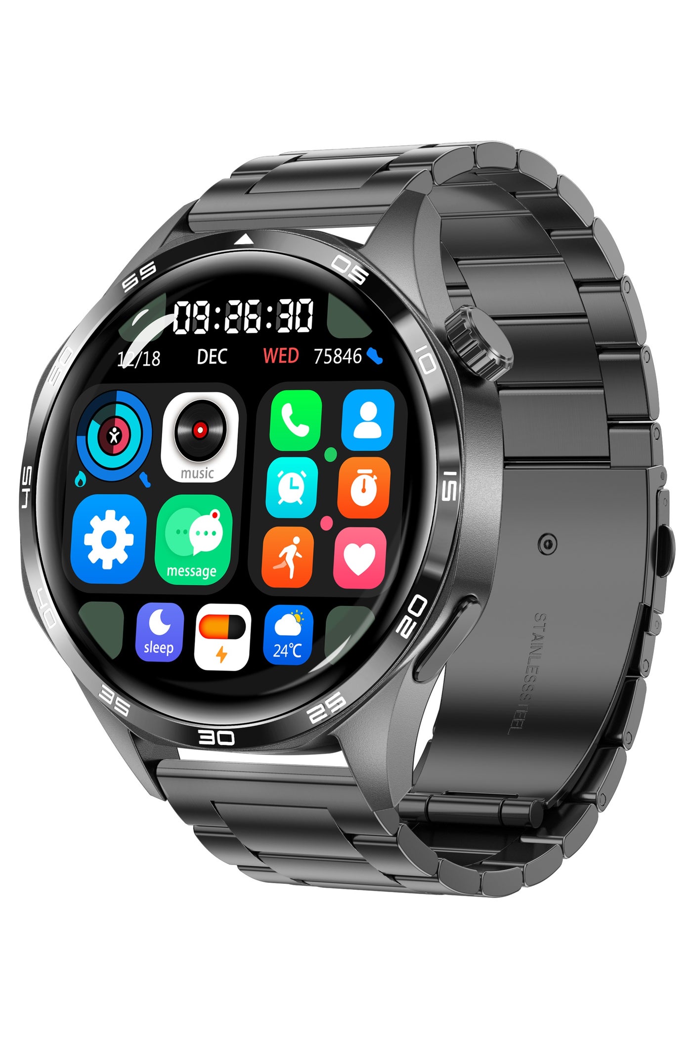 Men's Smart Watch, 1.53-Inch High-Definition Touch…
