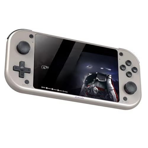 Compare Cubonic Rediscover Gaming Magic with Cubonic VividGo Mi7 – Sleek Handheld Console, Huge 20k+ Game Library & Immersive HD Screen of 4.3 LED Display, 64GB Storage, HDMI Output, 2000mAh Battery at KSA Price