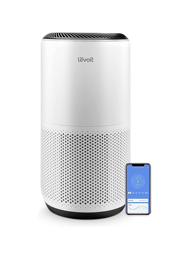 Compare LEVOIT Core 400S Smart WiFi Air Purifier Effective Range 92 m² PM2.5 Laser Dust Sensor Air Quality Core400S White at KSA Price