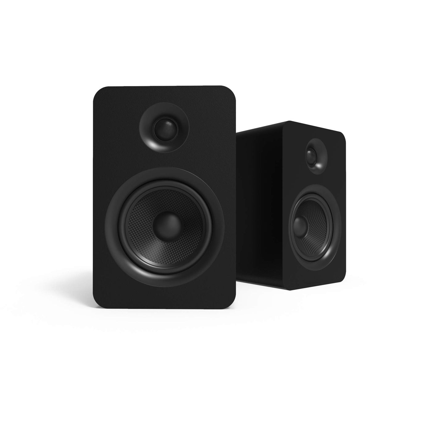 Compare Kanto YU Passive 525 Passive Bookshelf Speakers with 1 Silk Dome Tweeter External Amplifier Required Pair Matte Black at KSA Price