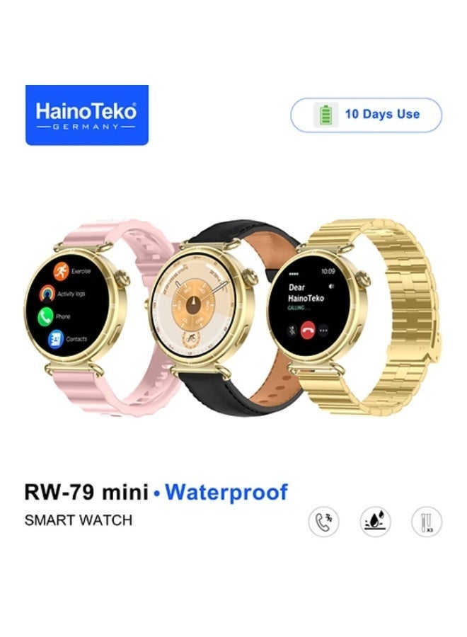 HainoTeko RW-79 Mini Smartwatch with AMOLED Display,…