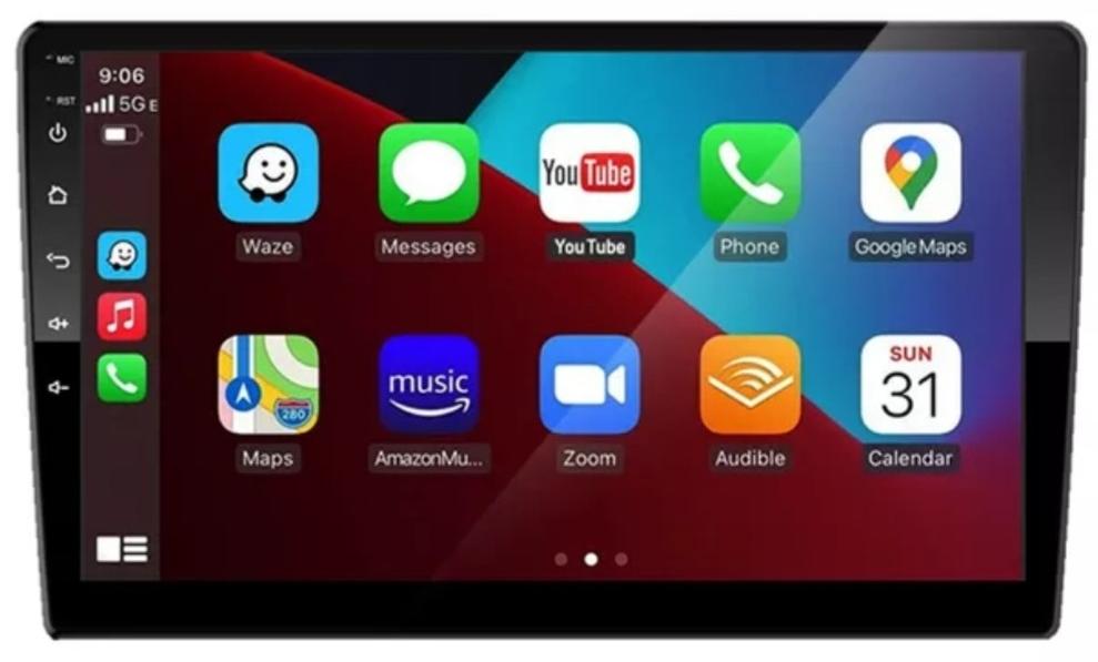 Compare 9 Inch Android Screen For Car 4GB RAM 32 GB Memory Support Apple Carplay Android Auto Wireless QLED Touch Screen SIM Card Support Built In Bluetooth USB Radio WiFi  Night Vision Camera Included at KSA Price