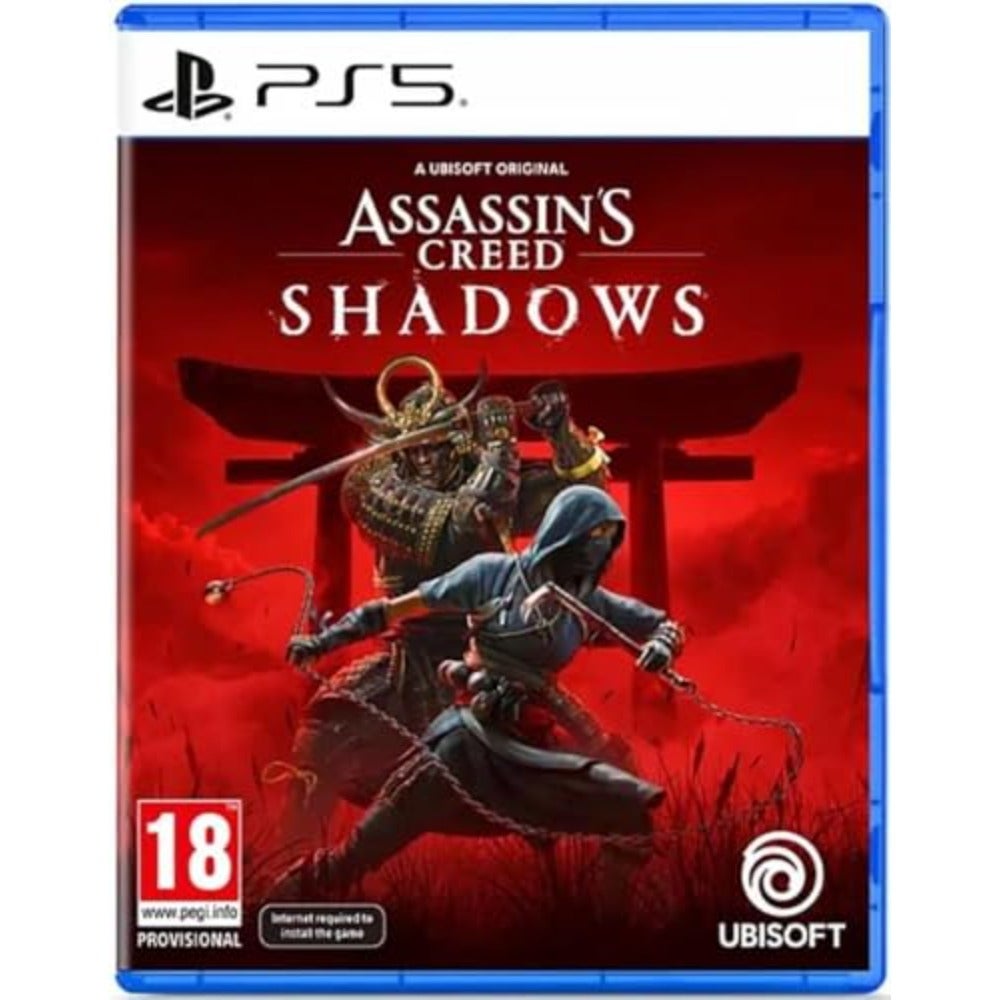 Compare Assassins Creed Shadows PlayStation 5 Video Game For PS5 ActionAdventure Open World Single Player Multiplayer Digital Code or Physical Disc at KSA Price