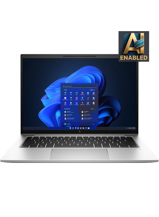 Compare EliteBook 840 G9 Upgraded Version Laptop With 14Inch FHD Display, Core i71255U Processor16GB RAM512GB SSDIntel Iris Xe GraphicsWindows 11 Pro EnglishArabic Silver at KSA Price