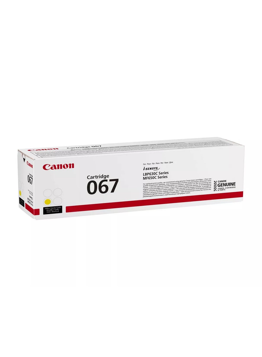 Compare Toner  CRG 067 Y Yellow at KSA Price
