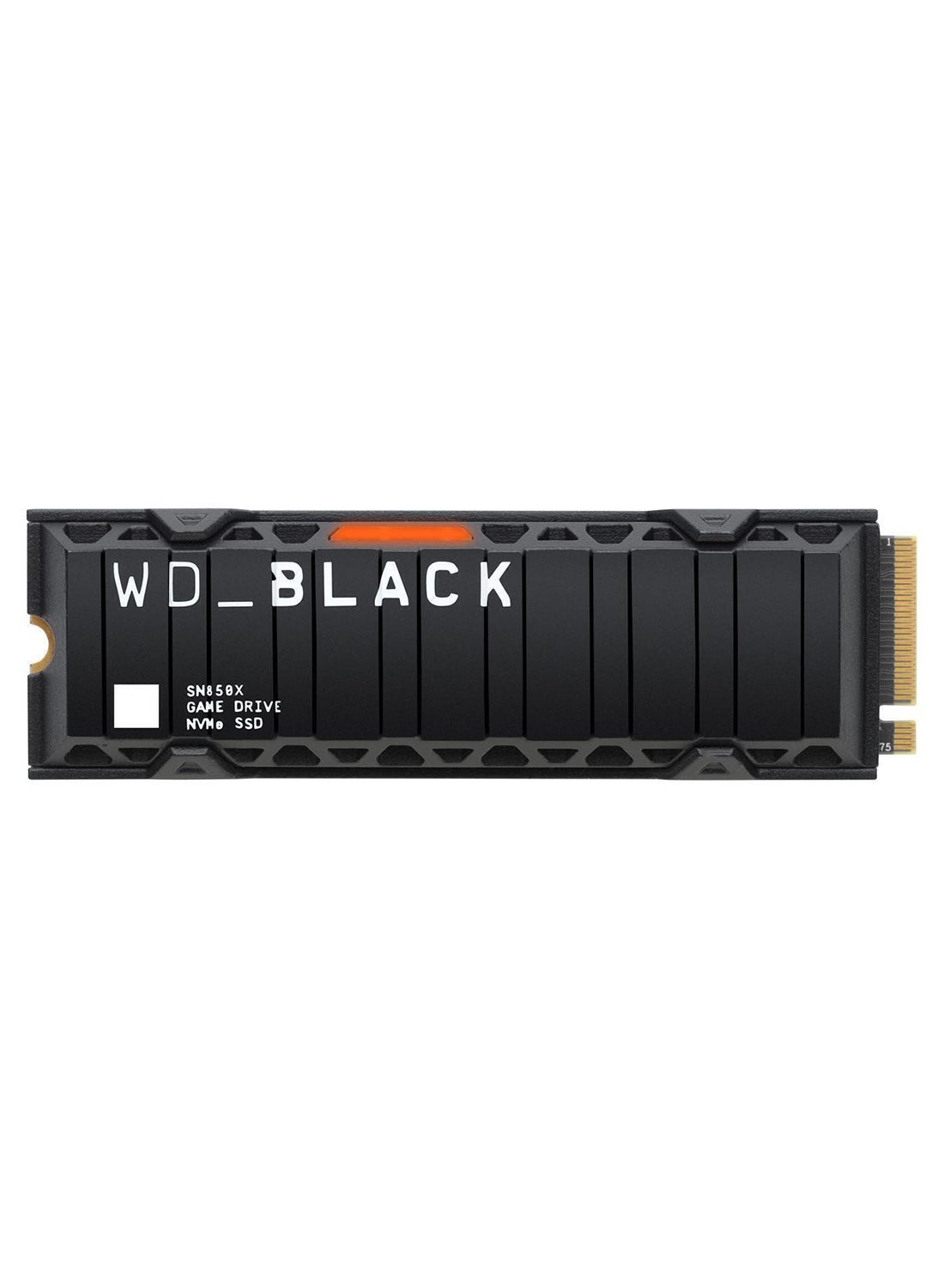 Compare SN850X NVMe PCIe 4.0 Gaming Internal SSD with Heatsink, Up to 7300 MBs Sequential Read & 6600 MBs Write Speeds, M.2 2280, 1.75 Million Hours MTTF, 12000TB Endurance | WDS200T2XHE 2 TB at KSA Price