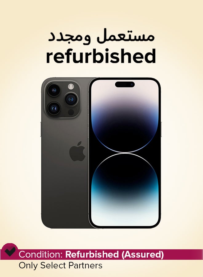 Compare Refurbished  iPhone 14 Pro Max 128GB Space Black 5G With Facetime  International Version at KSA Price