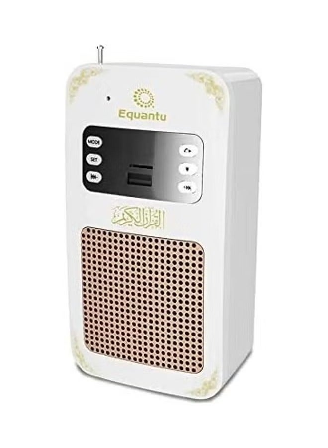 Compare SQ669 Smart Quran Speaker Wall Plug – 16 Reciters, 16 Translations, BluetoothUSBRemoteApp Control, 8GB Storage, HighQuality Quran Recitation & Islamic Lectures at KSA Price