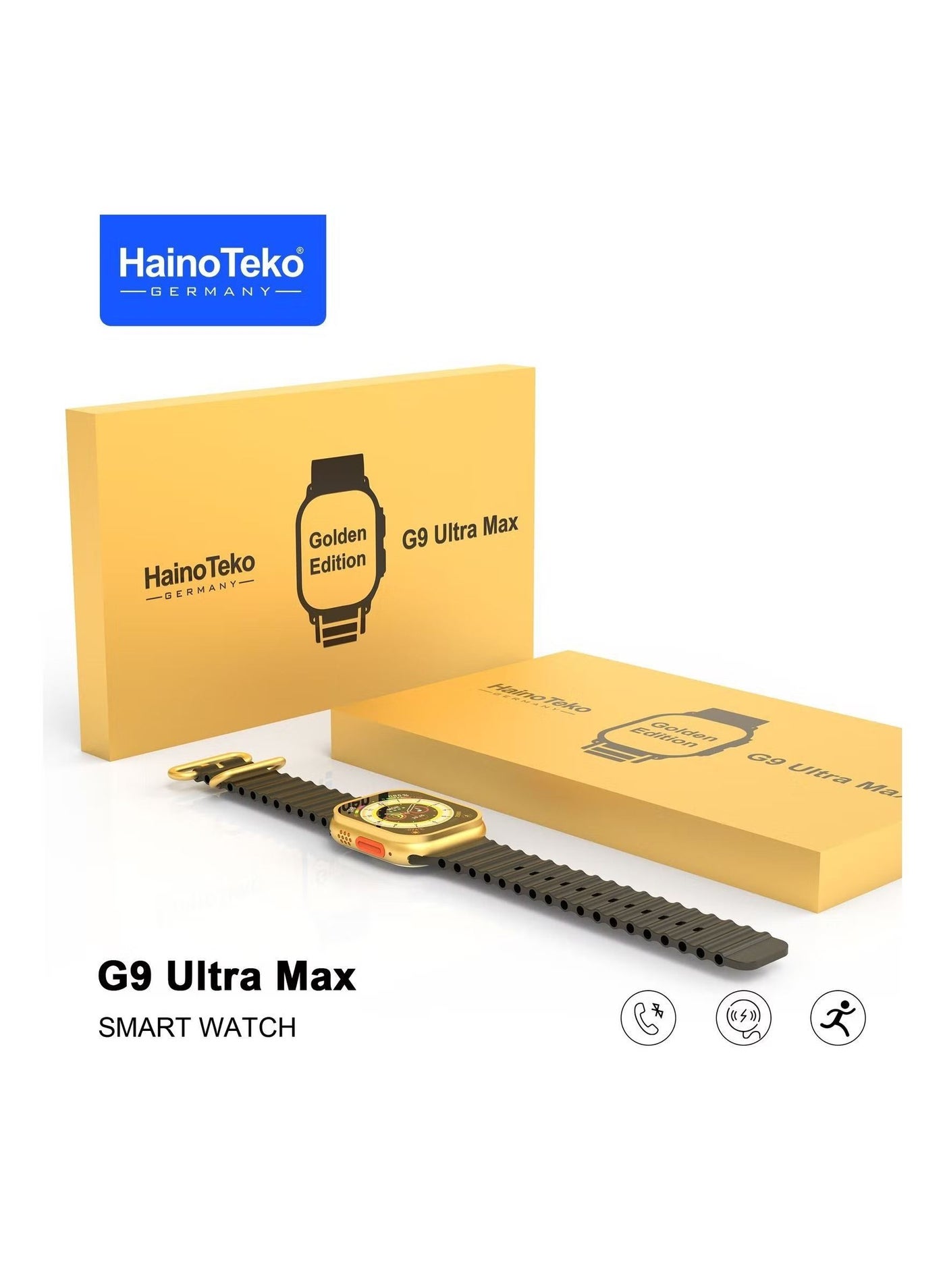 Goldan edition G9 ultra max Smart watch GOLD