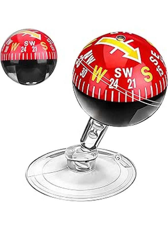 38mm Plastic Car Dash Compass Ball With Suction…