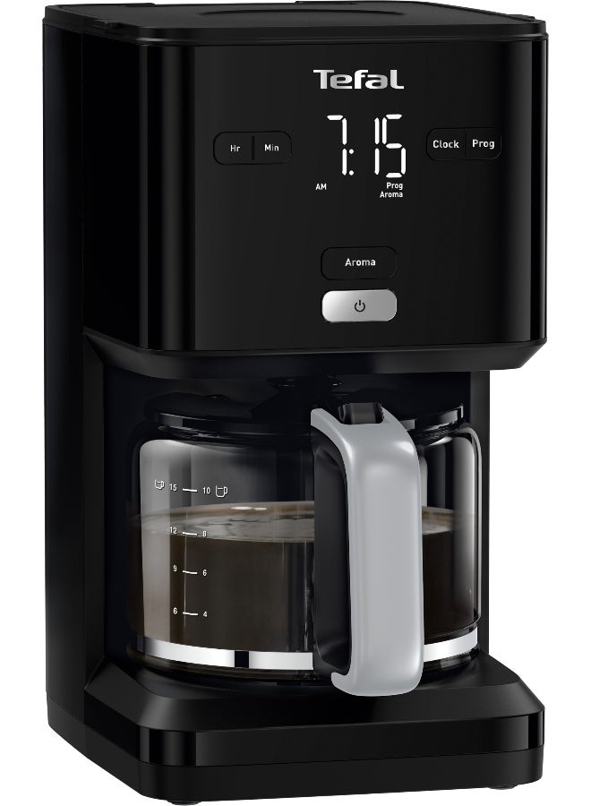 TEFAL Smart'N Light Drip Coffee Maker, 1.25 L,…