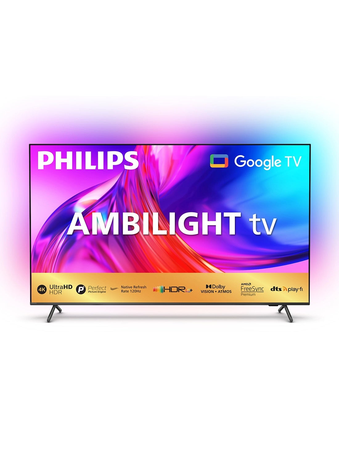 Compare PHILIPS 50 INCH AMBILIGHT PREMIUM GOOGLE TV |120 HZ REFRESH RATE |AI PROCESSOR| DOLBY VISION |DOLBY ATMOS| DTS PLAYFI | MICRO DIMMING PRO | HDR 10+ | HLG | CALAMAN READY |4K UHD | 50PUT8808|
Visit the Philips Store 50PUT8808 Black at KSA Price