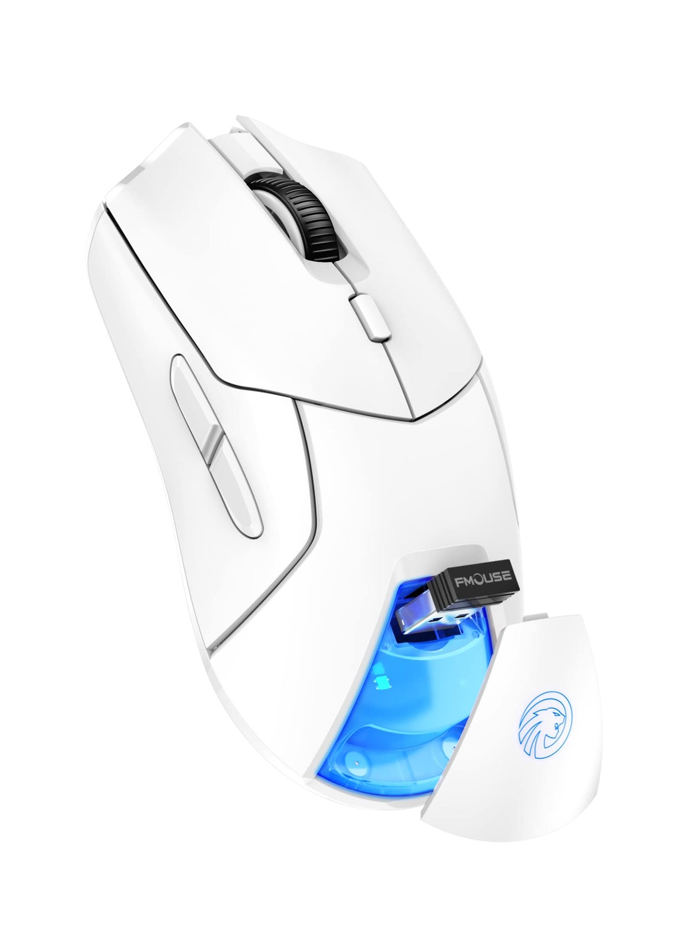 Compare Wireless Gaming Mouse, Ergonomic Bluetooth Mouse with TriMode & RGB Backlit, 4 Gears DPI Adjustable, 1000HZ Rate of Return, Macro Editing Programmable Mouse Game Mice for Pc Computer Laptop at KSA Price