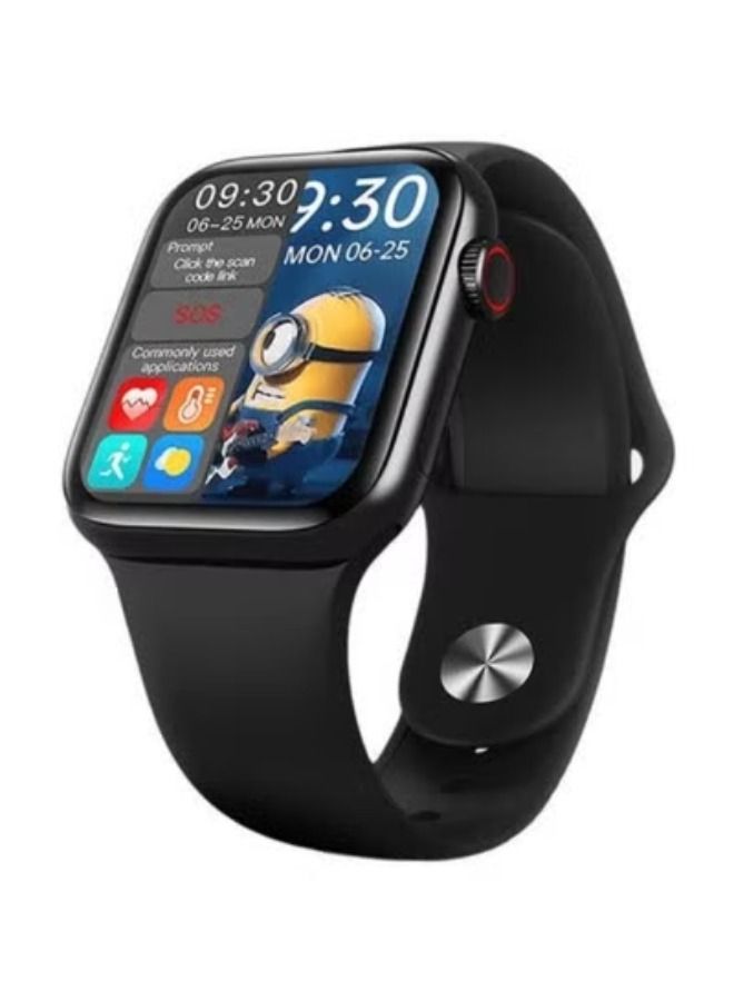 HW16 Silicone 1.75-inch Split Screen Smartwatch With…