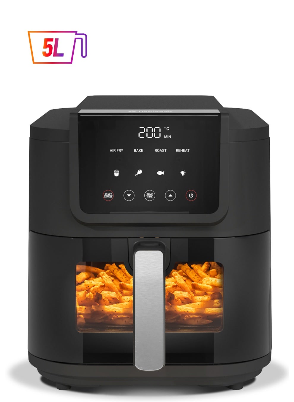 Digital Slim Air Fryer , 5L Capacity with…