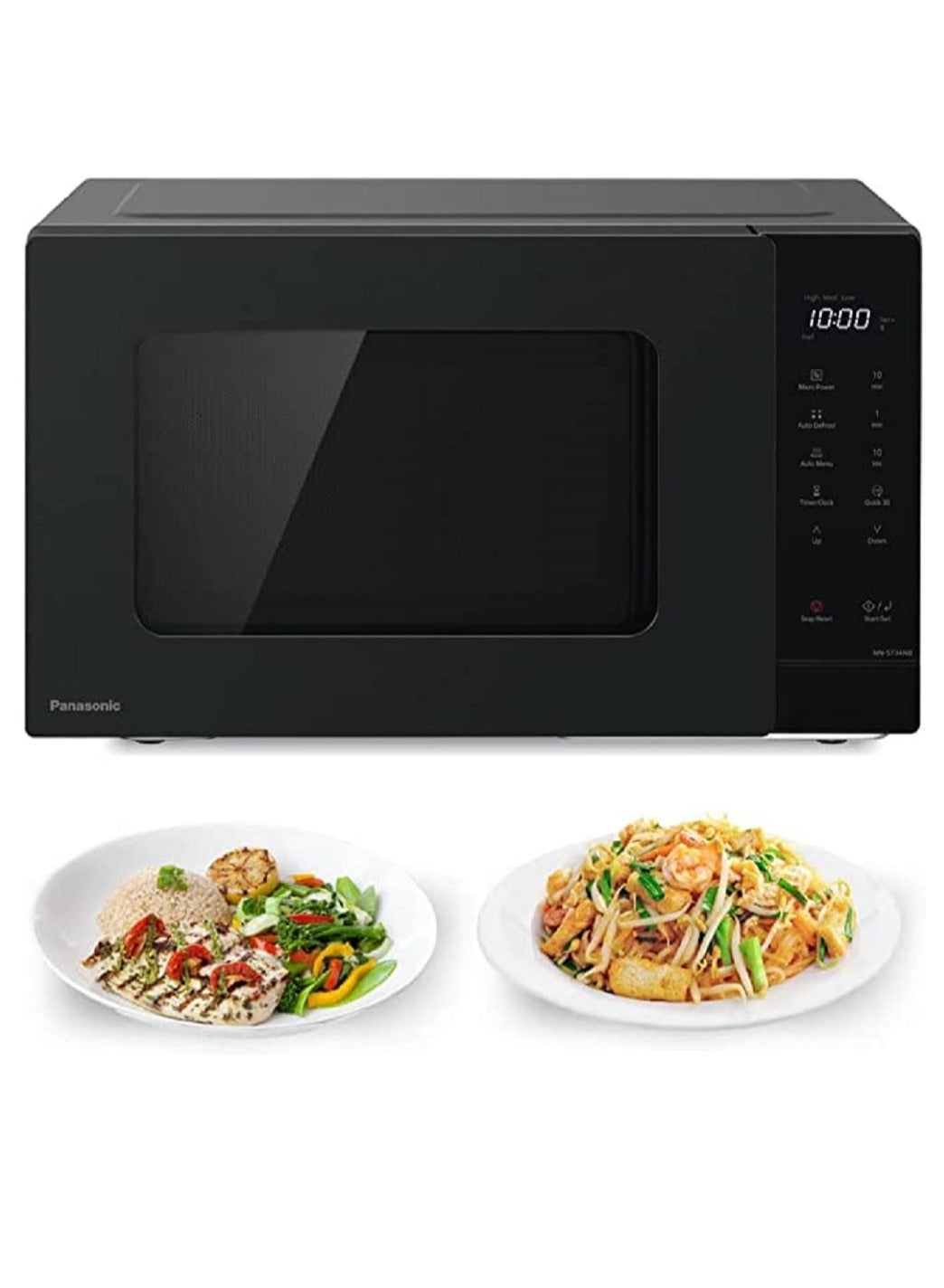Panasonic 25L Compact Solo Microwave Oven NN-ST34NB…