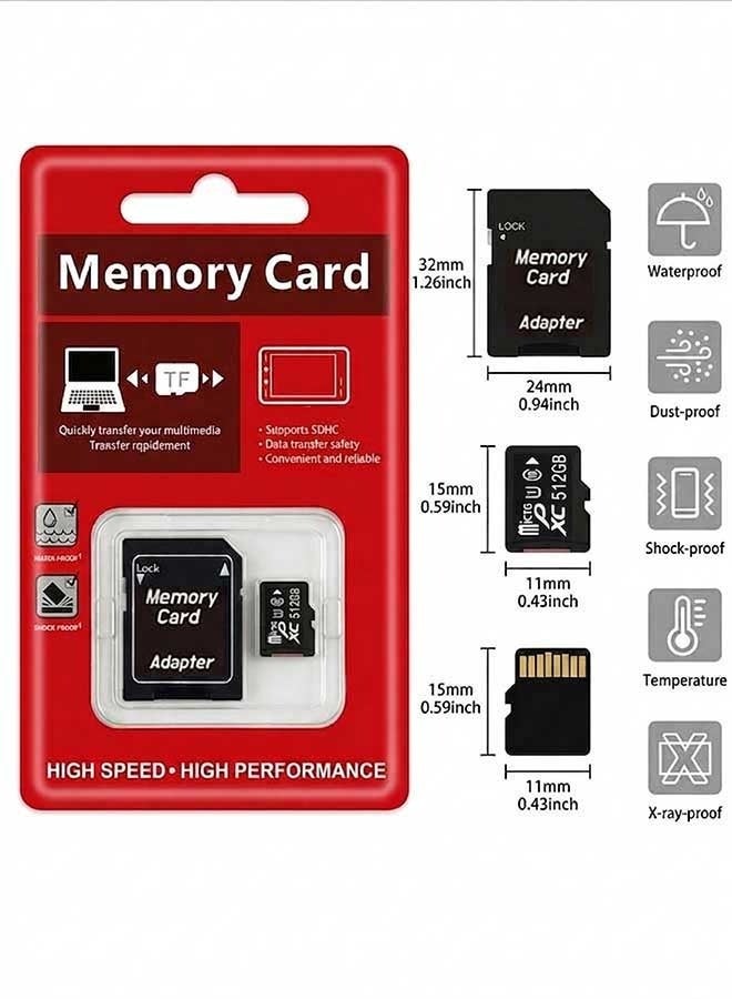 512GB Micro Memory Card Class 10 Memory Cards High…