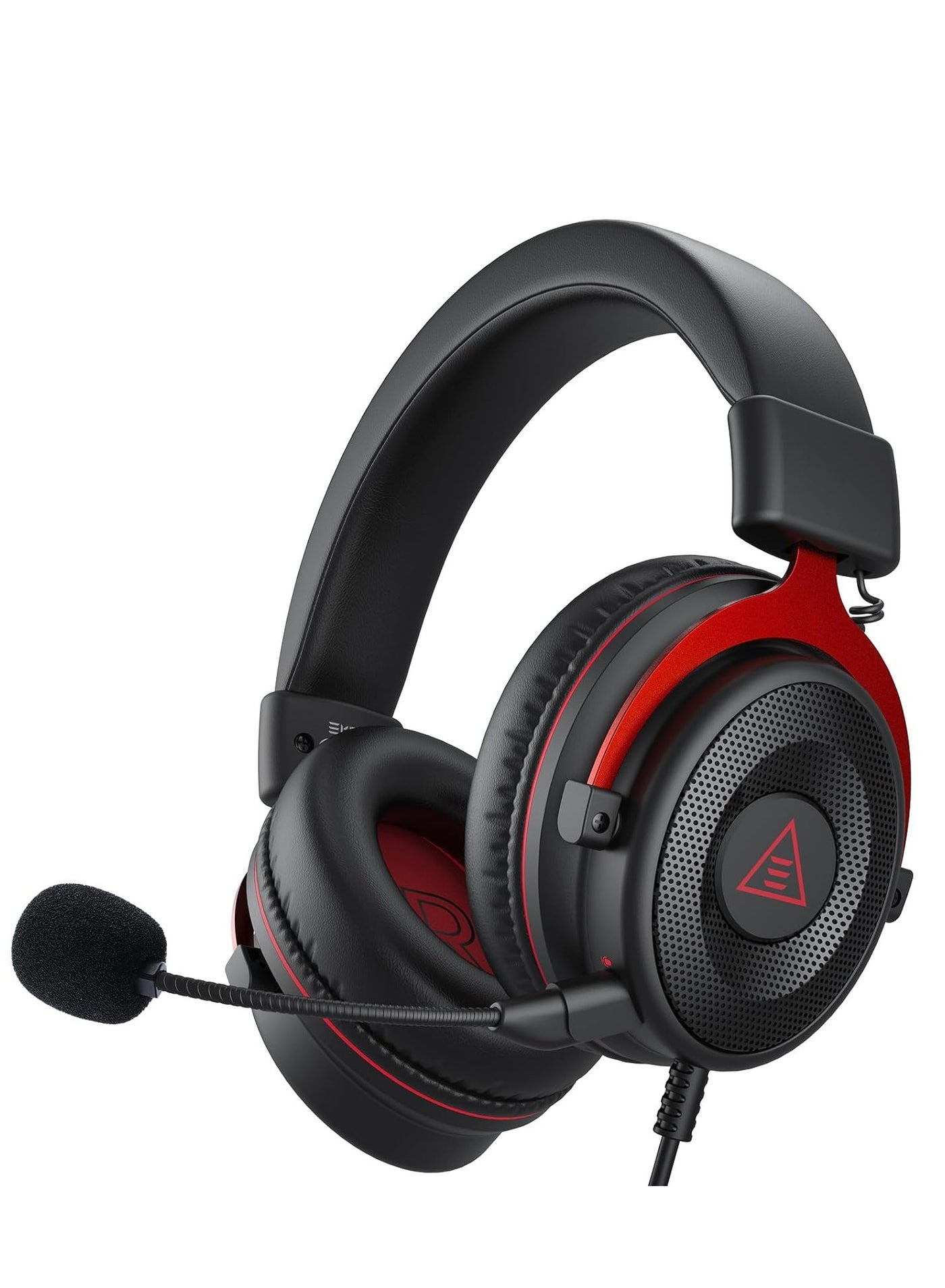 Compare EKSA E900 Gaming Headset with Microphone for PC, PS4,PS5, Xbox  OverEar Gaming Headphones with Detachable Noise Canceling Mic, 3D Surround Sound, Wired Headphone for Gaming, Computer, Laptop, 3.5MM Jack at KSA Price