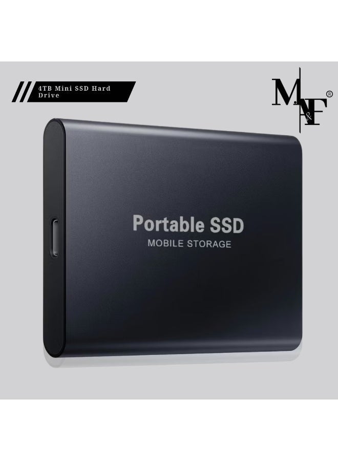 Portable External Hard Drive 4TB , Mini SSD…