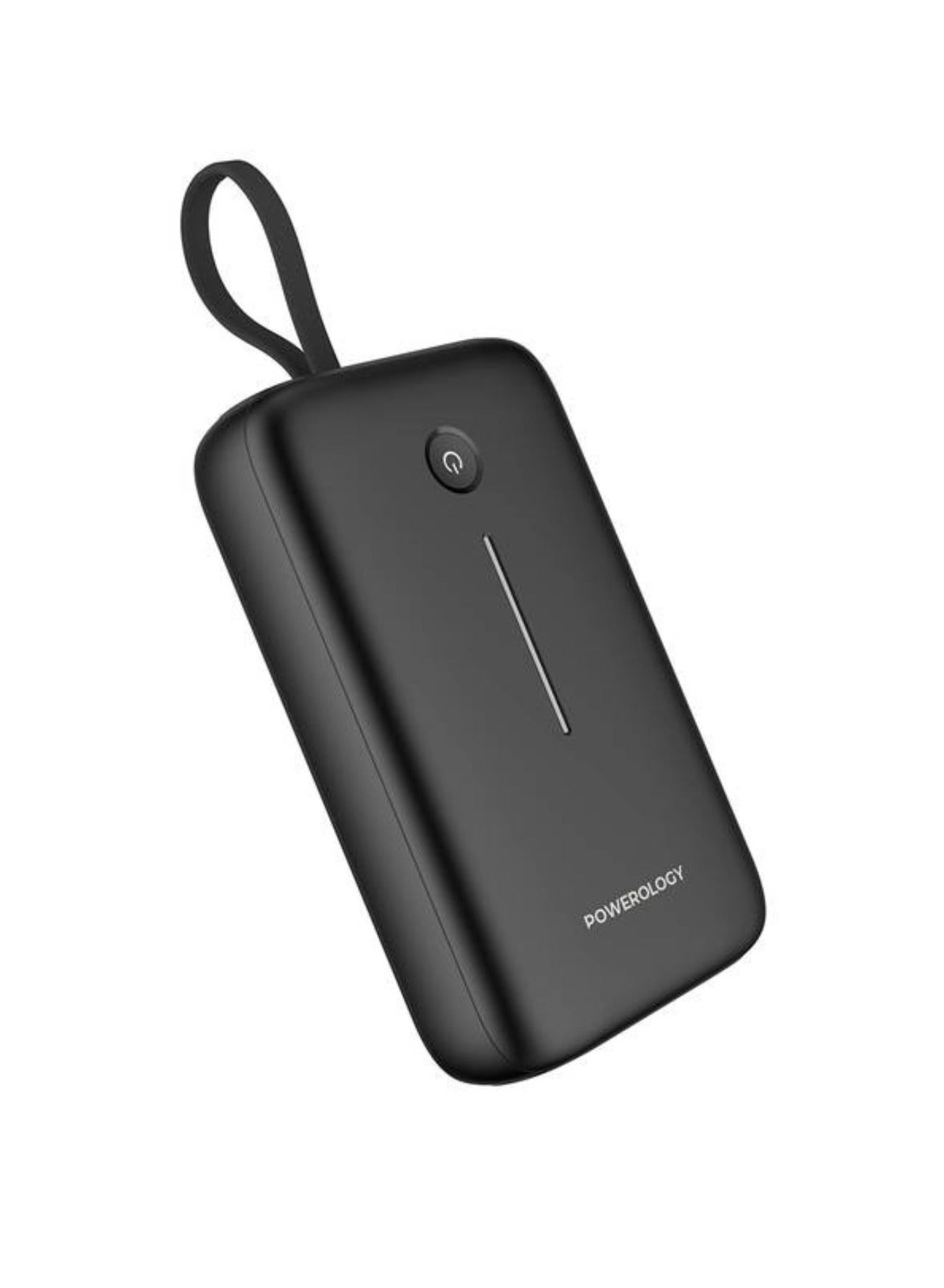 Compare 20000mAh Power Bank with Detachable USBC Wire, 30W Power Delivery, 3Device Charging, Long Time Standby, Universal Phone Compatibility, Builtin Safeguards  Black at KSA Price